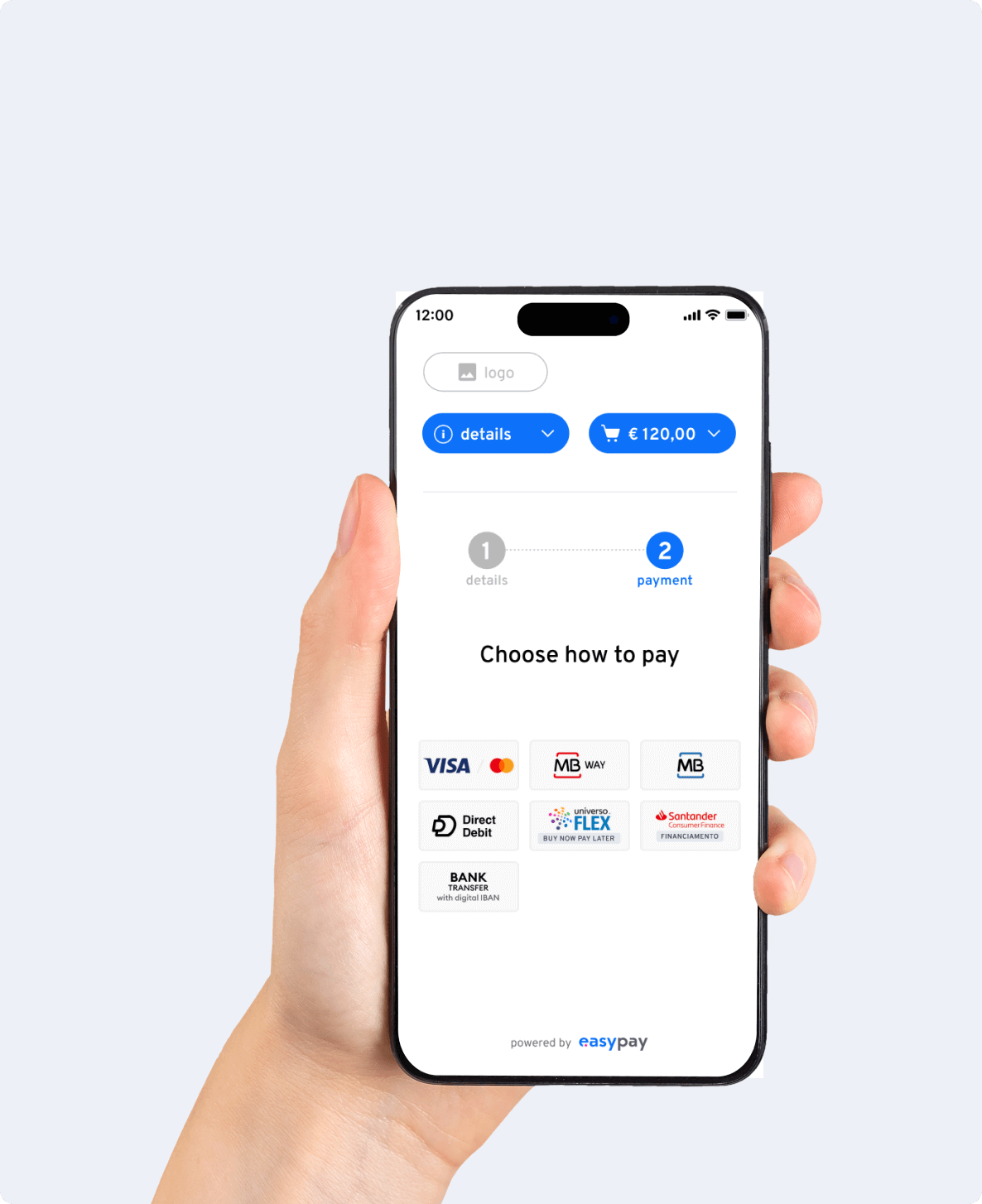 Telemóvel checkout easypay
